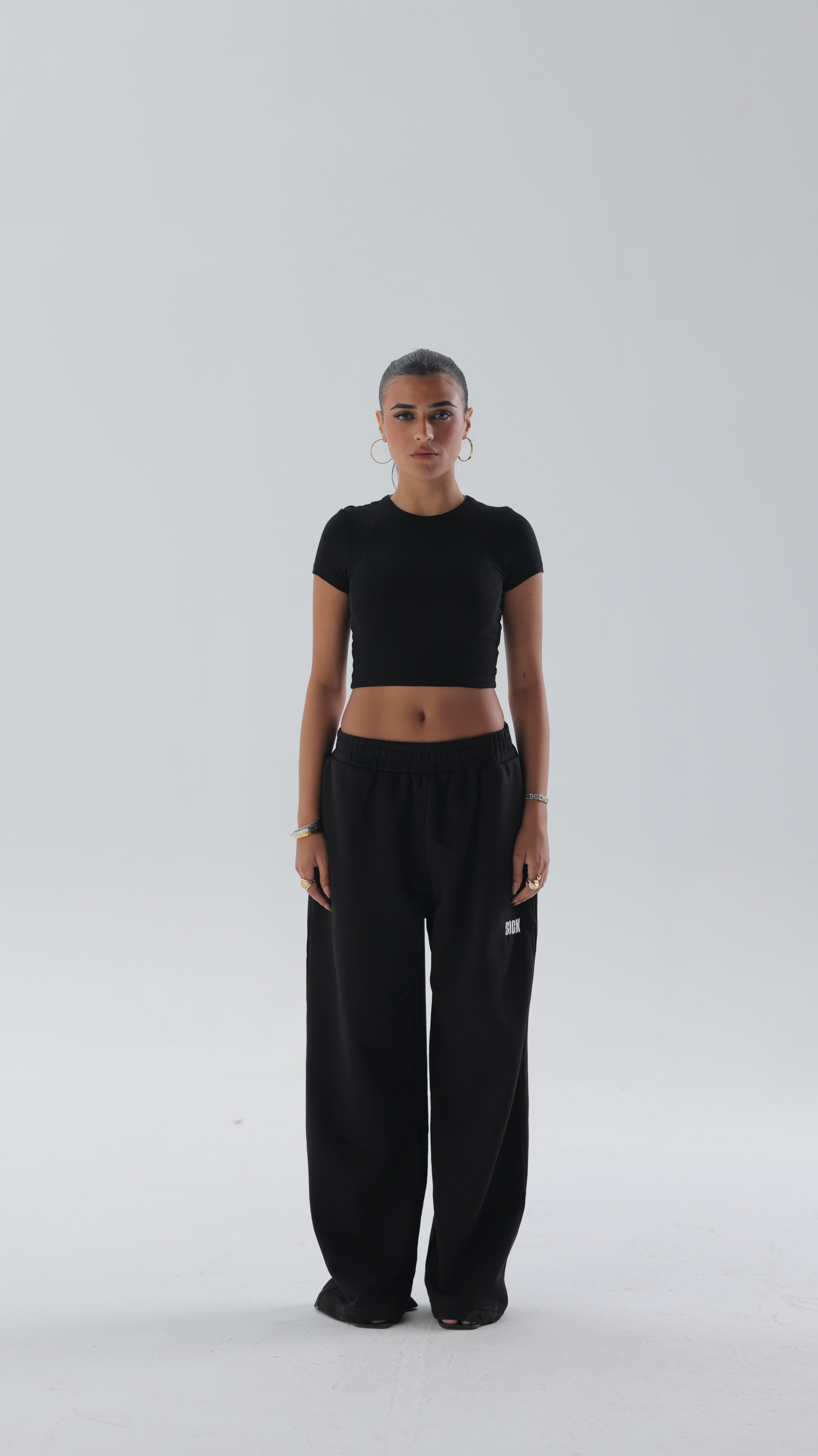 SICK "SICK" STITCHED SWEATPANTS