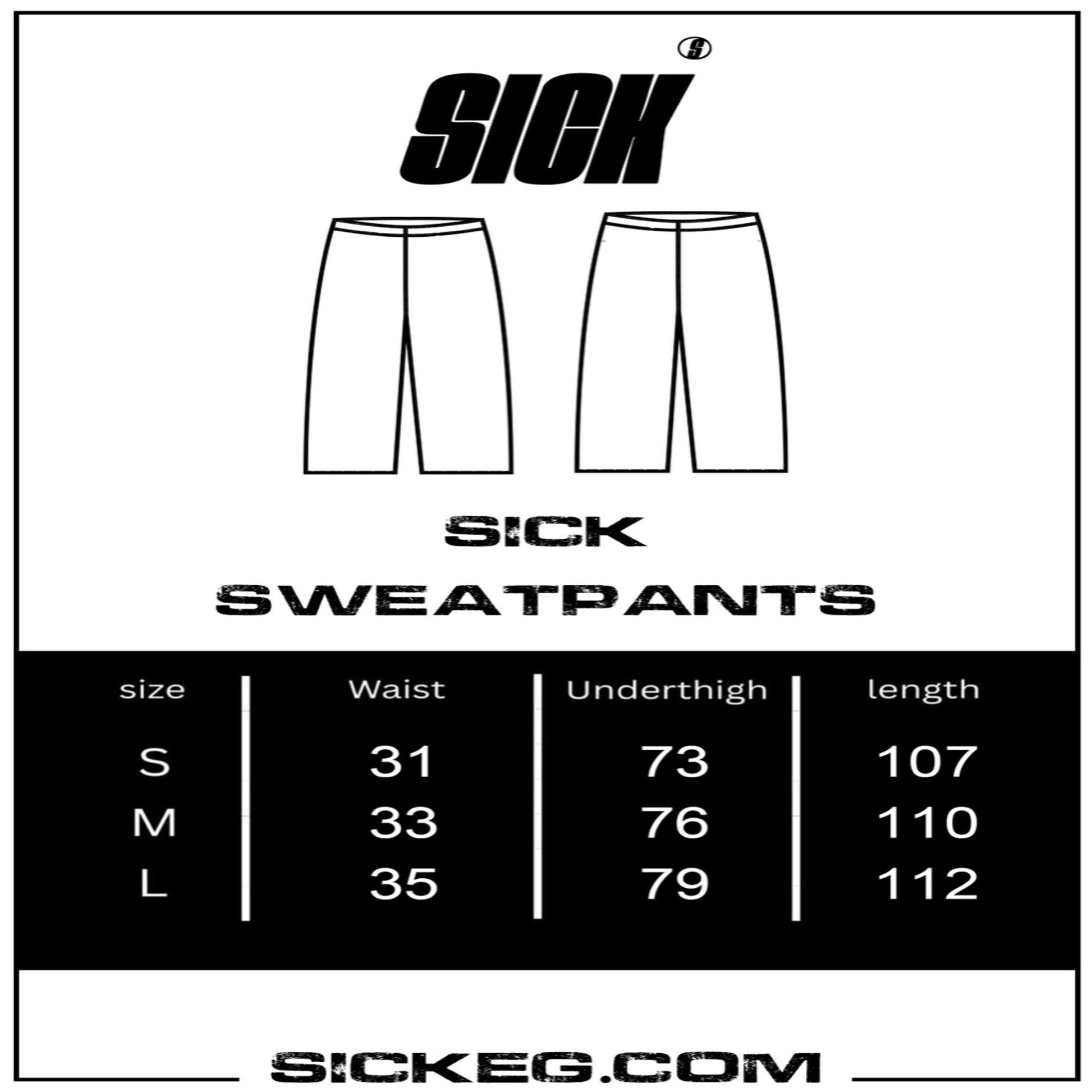 SICK Gray Sweatpants