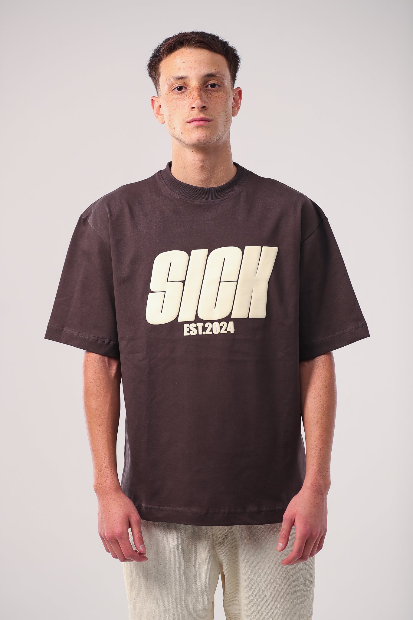 SICK Basic Brown Tee