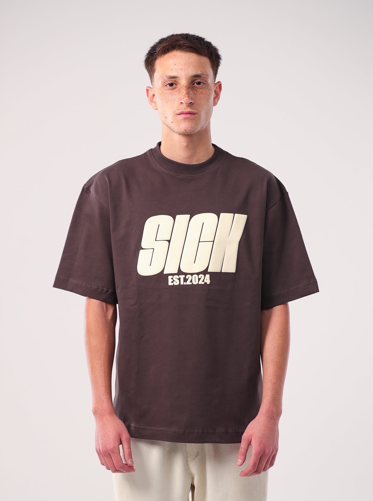 SICK Basic Brown Tee