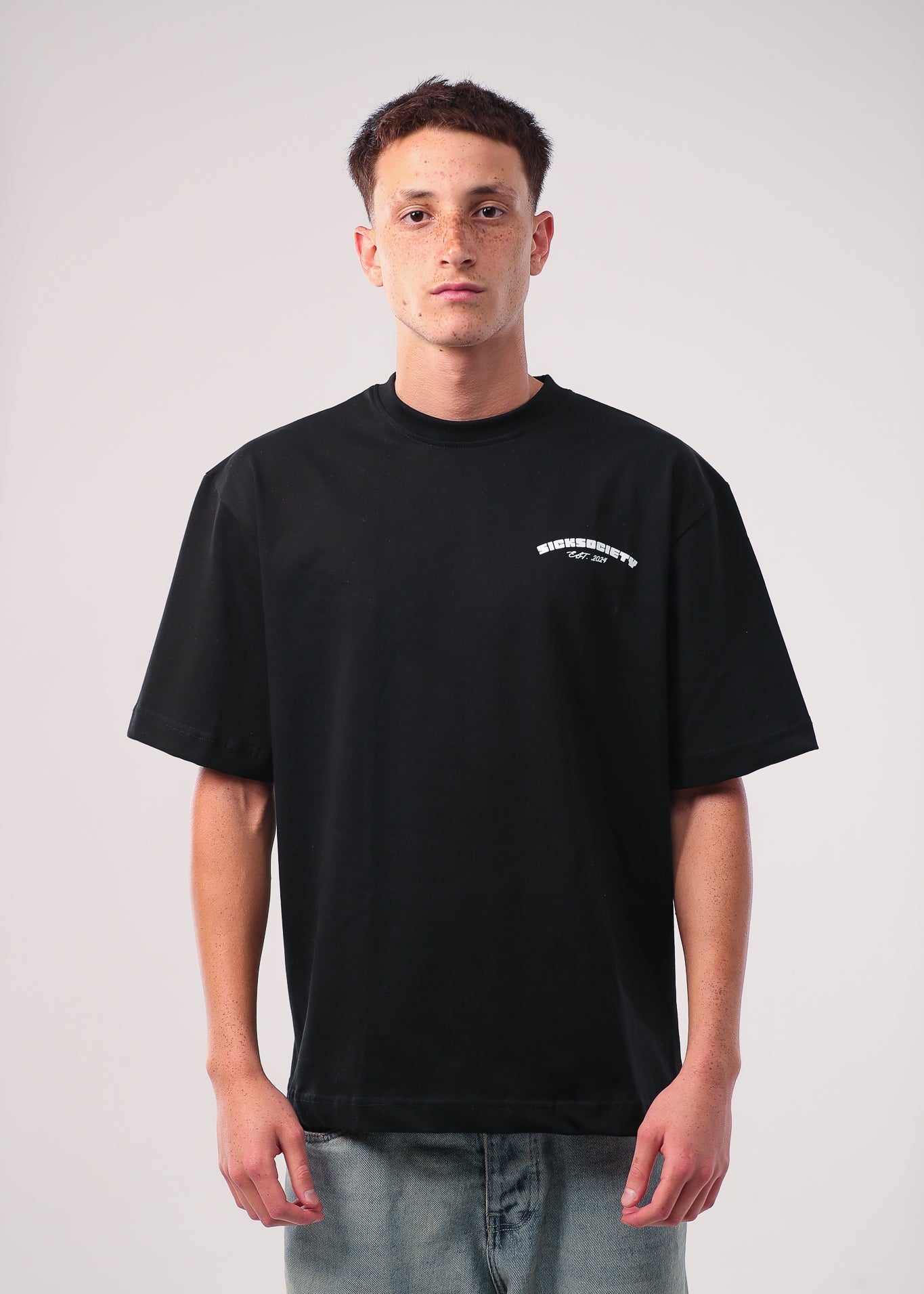 SICK Logo Black Tee