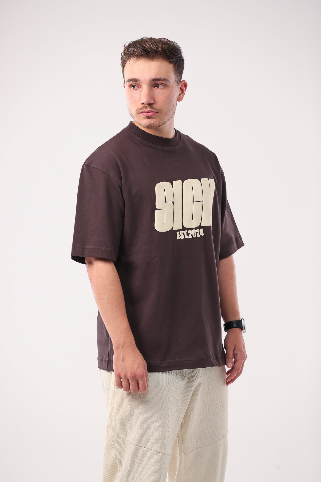 SICK Basic Brown Tee