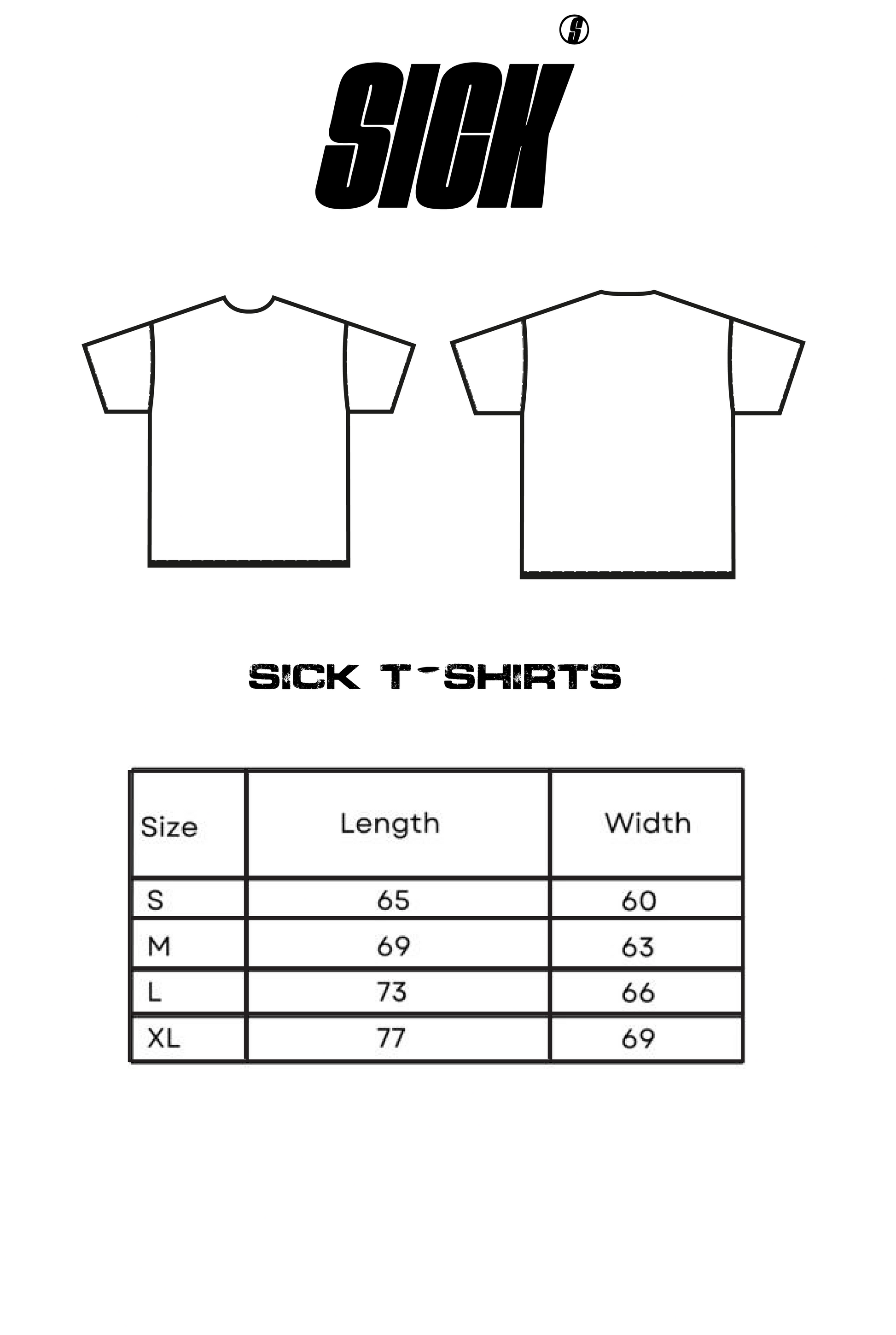 SICK Basic White x Olive Tee